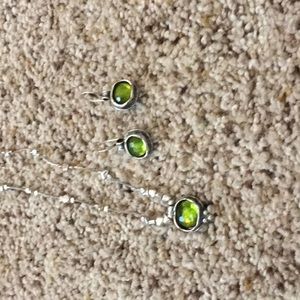 Silpada necklace and earings